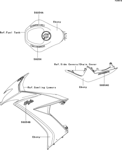 ZX1000 Decals(ebony)(e9f)