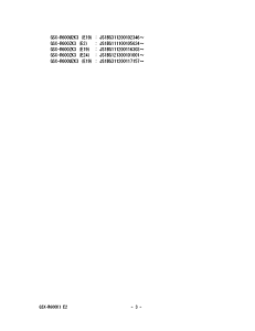 GSX-R600 Catalog preface