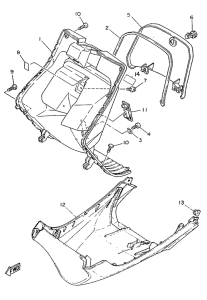 YA50R Ветровое стекло