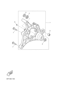 XQ150 Rear arm. suspension
