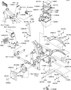  Рама ,крепежные детали