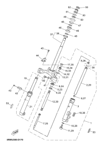 CS50Z Передняя вилка