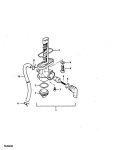 TS250 Топливный кран