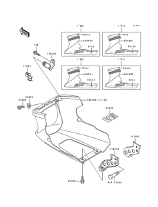  Капот двигателя нижний