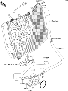 ZX600 Масляный картер