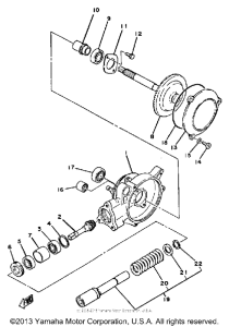 QT50K Ведущий вал