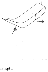 DT50R Сиденье