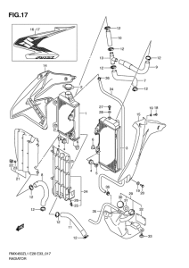 RMX450 Радиатор