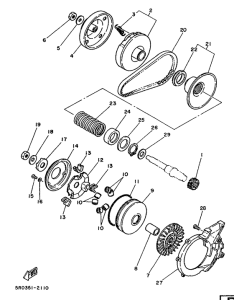 DT50MX Сцепление
