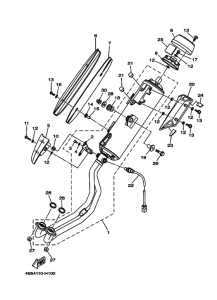 XP500A Выхлопная система