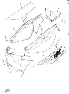 CW50RSP Боковые обтекатели