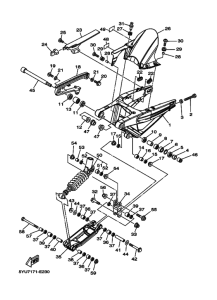 MT01 MT01W Задний рычаг и подвеска