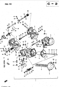 GV1400 Carburetor assy