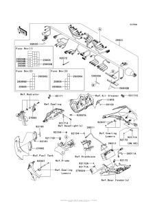ZX1000 Chassis Electrical Equipment (Kcf)