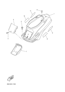CW50L Боковые обтекатели