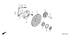 FES150 Муфта стартера