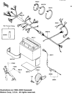 KL250 Электрика