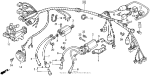 VT600C Жгут проводов