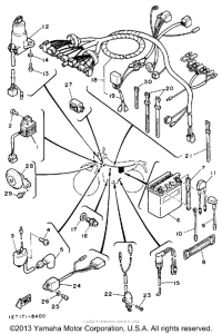 XT350U Электрика