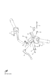 FZS600 Lenkerschalter. hebel