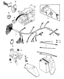 KZ1000 Электрика