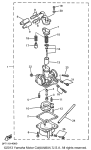 PW50L1 Карбюратор