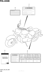 VL800B Label (Vl800L5 E33)