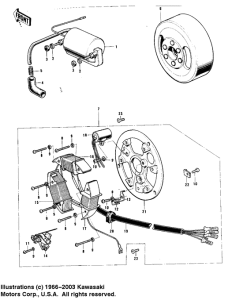 KD80 Зажигание