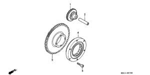  Муфта стартера