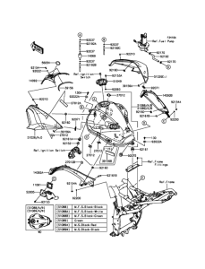ZR800 Топливный бак