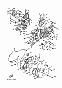 LTS125 クランクケース