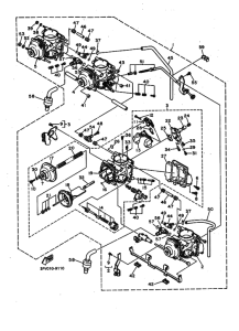 FZR750R Carburetor assy