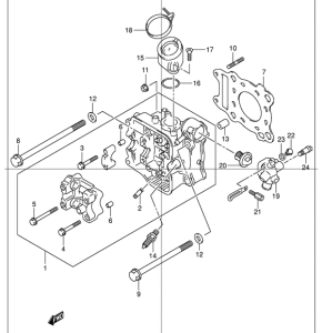 UC150 Головка цилиндров