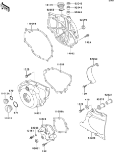  Крышки двигателя