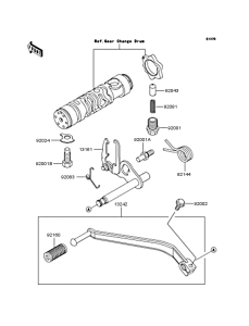 ZL400 Механизм переключения передач