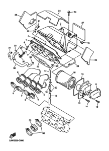 FJR1300 Впускная система