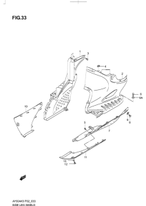AY50 Side leg shield