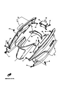 XC150LC Боковая крышка