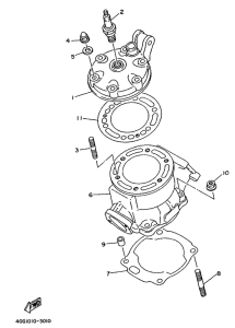 TY250Z Цилиндры