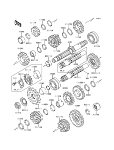 KLE500 Transmission(1 / 2)