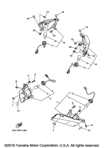 XP500G Поворотники