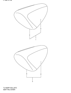TL1000 Seat tail box