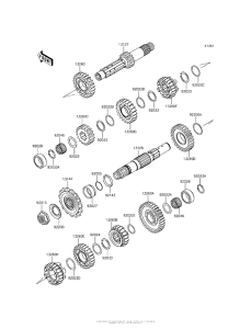 KL650 Трансмиссия