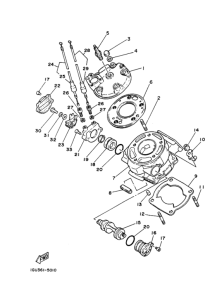 RZ125 Цилиндр