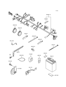 KDX125 Электрика