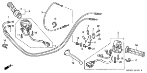  Handle lever / switch / cable