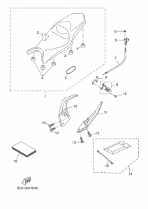MTT690-A Сиденье