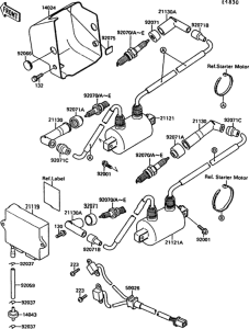 VN1500 Катушка зажигания