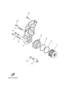 BT1100 Масляный фильтр