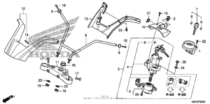 NSA700 Handlebar + top bridge